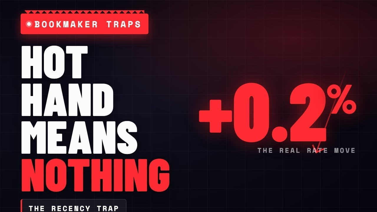 The Recency Trap — WagerBird Methodology Ep. 14