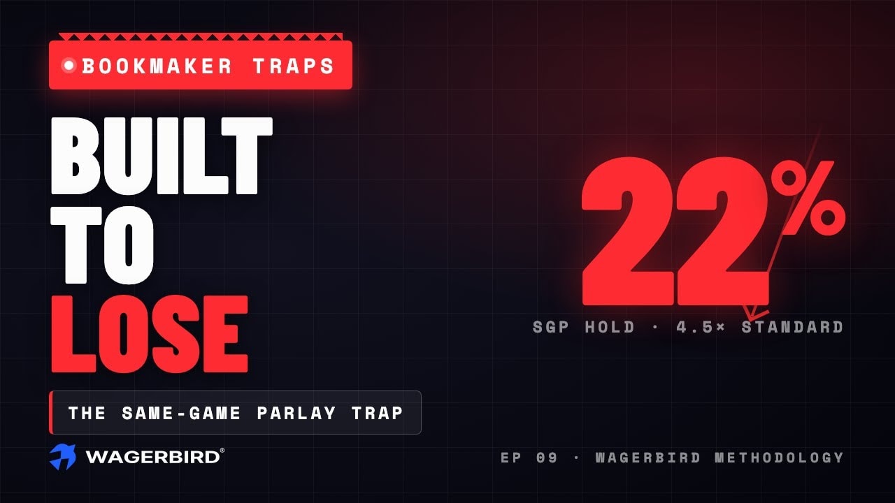 The Same-Game Parlay Trap — WagerBird Methodology Ep. 9