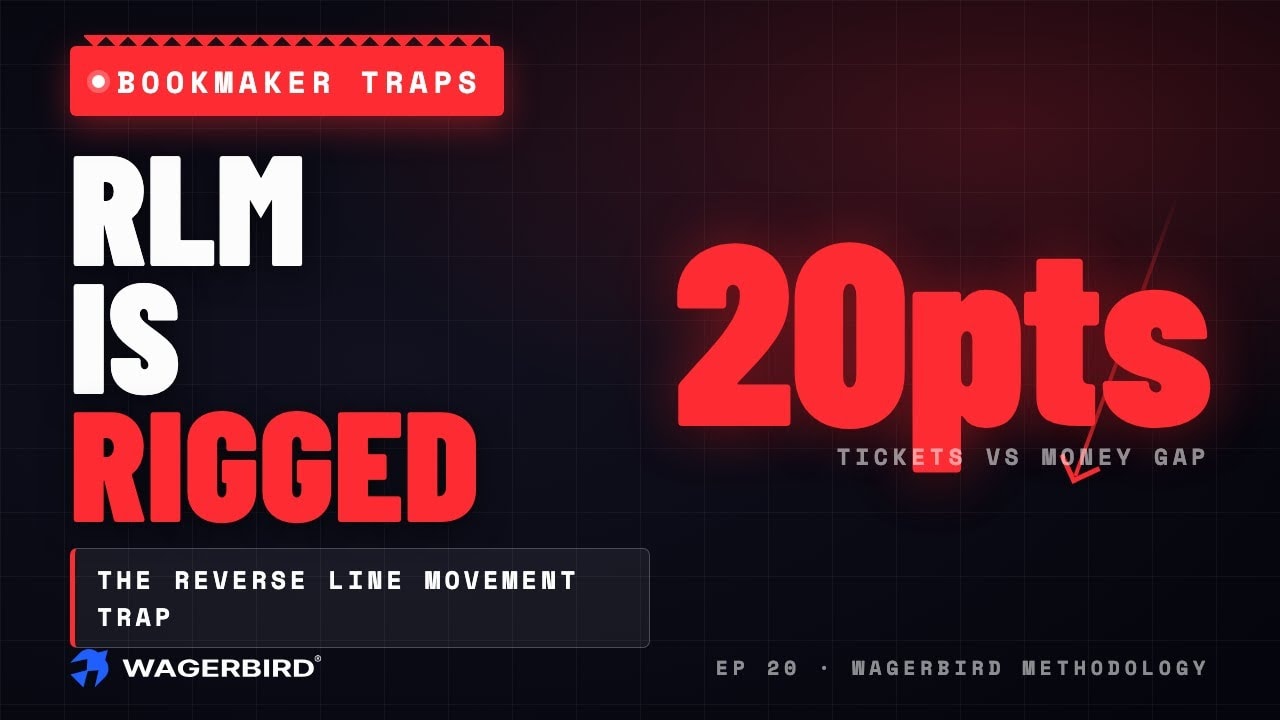 The Reverse Line Movement Trap — WagerBird Methodology Ep. 20