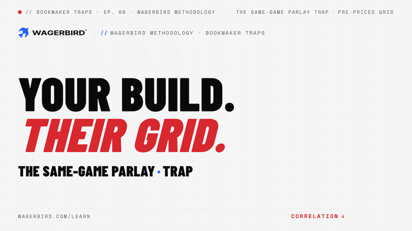The Same-Game Parlay Trap. WagerBird Methodology Ep. 9