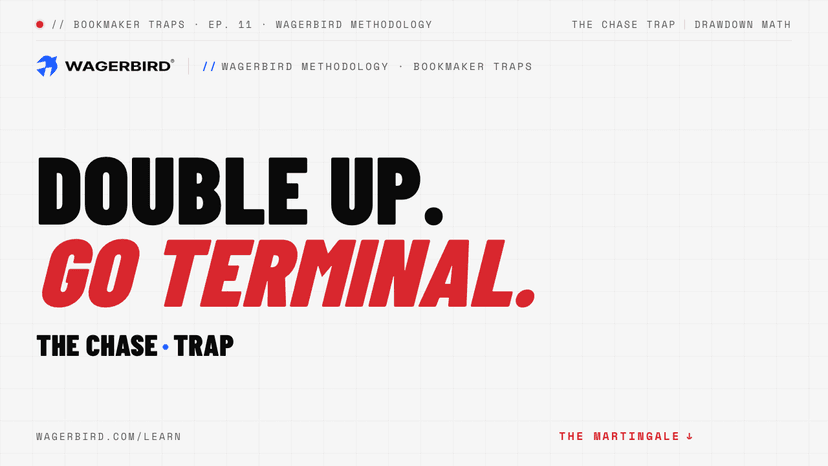 The Chase Trap. WagerBird Methodology Ep. 11